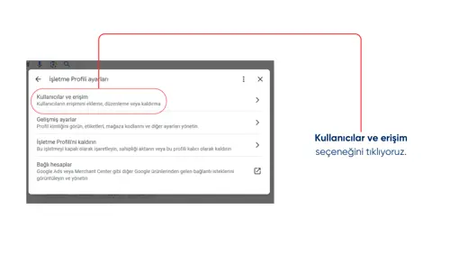 Google İşletme Profili Yetki Verme – Benim İşletmem’e Kullanıcı Ekleme – kurulum sunumu sayfa 5