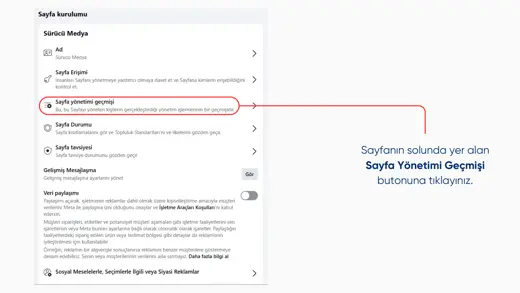 Facebook ve Instagram Sayfasına Yönetici Yetkisi Verme – Meta Rehberi – kurulum sunumu sayfa 3