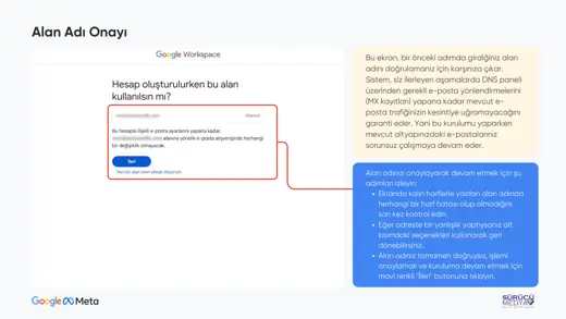 Google Workspace Nasıl Kurulur – 2026 Adım Adım Kurulum Rehberi – kurulum sunumu sayfa 8