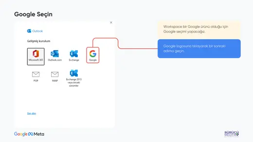 Workspace E-postasını Outlook’a Bağlama – Adım Adım Kurulum – kurulum sunumu sayfa 5