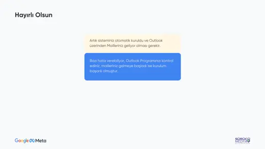 Workspace E-postasını Outlook’a Bağlama – Adım Adım Kurulum – kurulum sunumu sayfa 12