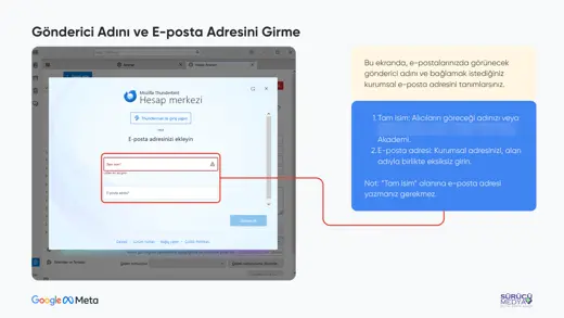 Workspace E-postasını Thunderbird’e Bağlama – Adım Adım Kurulum – kurulum sunumu sayfa 6
