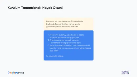 Workspace E-postasını Thunderbird’e Bağlama – Adım Adım Kurulum – kurulum sunumu sayfa 18
