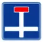 Girişi olmayan yol kavşağı (karşı kol) levhası (B-2c)