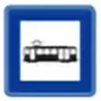 Tramvay durağı levhası (B-59)