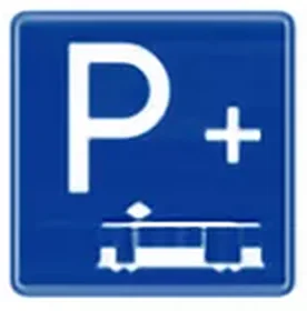 Park yeri (tramvaydan yararlanacaklar için) levhası (P-3h)