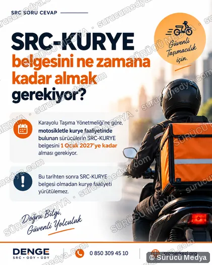 Sürücü Medya sosyal medya post tasarımı – SRC · ODY · psikoteknik bilgilendirme