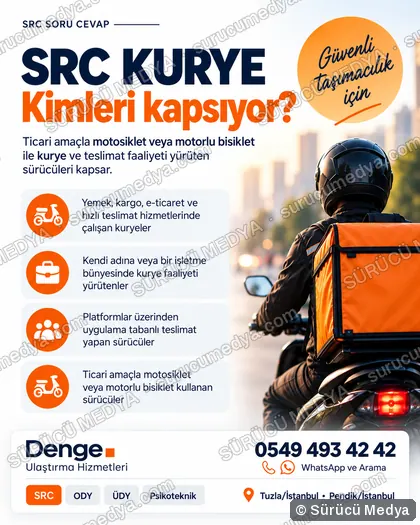 Sürücü Medya sosyal medya post tasarımı – SRC · ODY · psikoteknik bilgilendirme