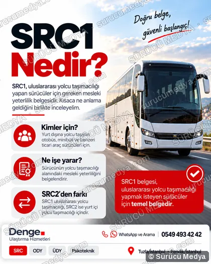 Sürücü Medya sosyal medya post tasarımı – SRC · ODY · psikoteknik bilgilendirme