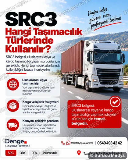 Sürücü Medya sosyal medya post tasarımı – SRC · ODY · psikoteknik bilgilendirme