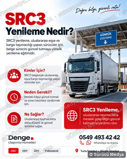 Sürücü Medya sosyal medya post tasarımı – SRC · ODY · psikoteknik bilgilendirme