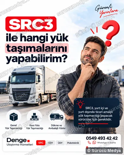 Sürücü Medya sosyal medya post tasarımı – SRC · ODY · psikoteknik bilgilendirme