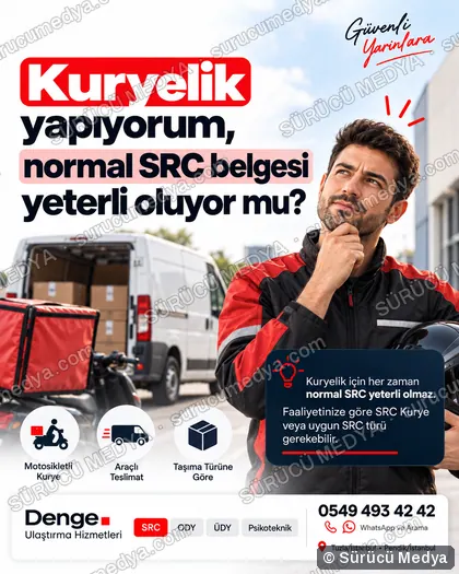 Sürücü Medya sosyal medya post tasarımı – SRC · ODY · psikoteknik bilgilendirme