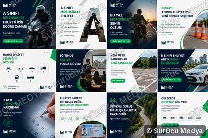 Sürücü Medya sosyal medya post tasarımı – Kurumlara özel tanıtım