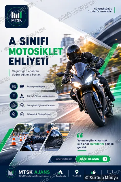 Sürücü Medya sosyal medya post tasarımı – Kayıt dönemi & kampanya