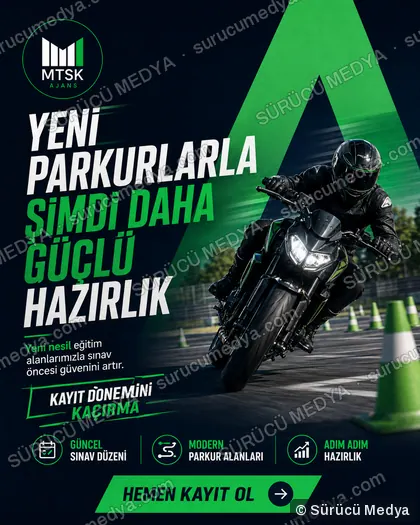 Sürücü Medya sosyal medya post tasarımı – Kayıt dönemi & kampanya