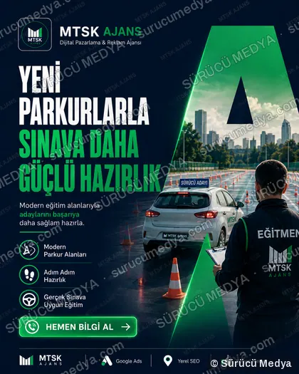 Sürücü Medya sosyal medya post tasarımı – Kayıt dönemi & kampanya