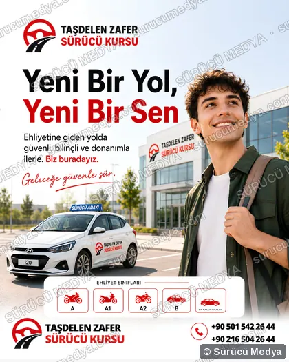 Sürücü Medya sosyal medya post tasarımı – Kayıt dönemi & kampanya