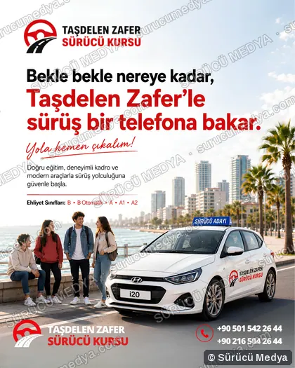 Sürücü Medya sosyal medya post tasarımı – Kayıt dönemi & kampanya