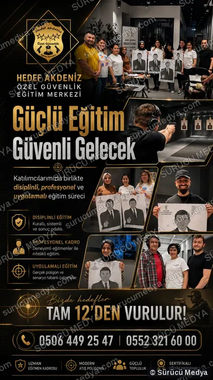 Sürücü Medya sosyal medya post tasarımı – Özel güvenlik kursu