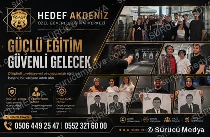 Sürücü Medya sosyal medya post tasarımı – Özel güvenlik kursu