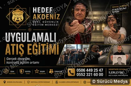 Sürücü Medya sosyal medya post tasarımı – Özel güvenlik kursu
