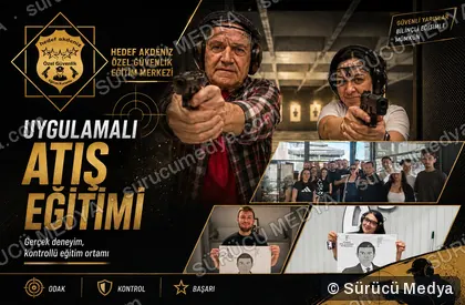Sürücü Medya sosyal medya post tasarımı – Özel güvenlik kursu
