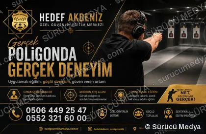 Sürücü Medya sosyal medya post tasarımı – Özel güvenlik kursu