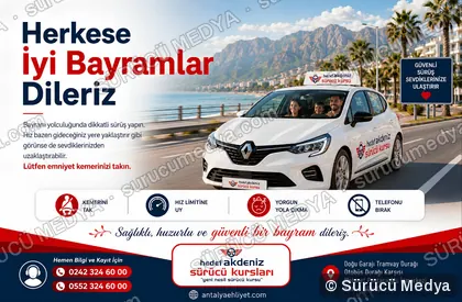 Sürücü Medya sosyal medya post tasarımı – Özel gün & bayram