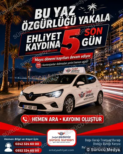 Sürücü Medya sosyal medya post tasarımı – Kayıt dönemi & kampanya
