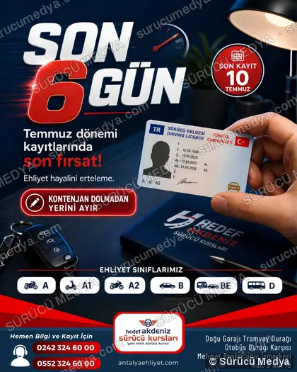 Sürücü Medya sosyal medya post tasarımı – Kayıt dönemi & kampanya