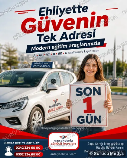 Sürücü Medya sosyal medya post tasarımı – Kayıt dönemi & kampanya