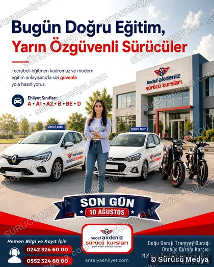 Sürücü Medya sosyal medya post tasarımı – Kayıt dönemi & kampanya