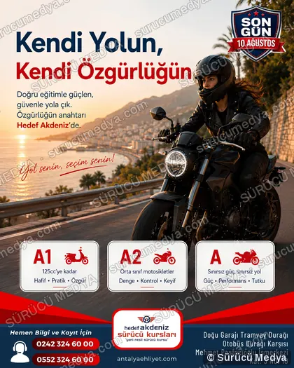 Sürücü Medya sosyal medya post tasarımı – Kayıt dönemi & kampanya
