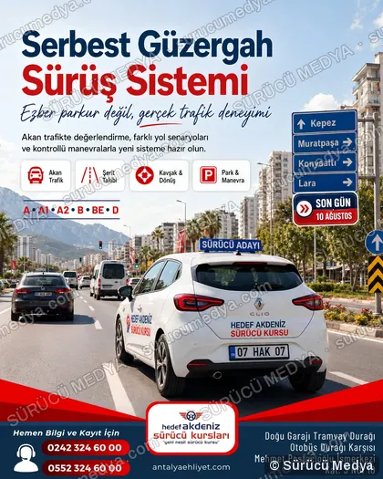 Sürücü Medya sosyal medya post tasarımı – Kayıt dönemi & kampanya