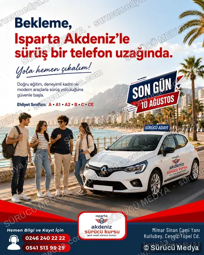 Sürücü Medya sosyal medya post tasarımı – Kayıt dönemi & kampanya