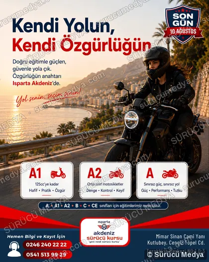 Sürücü Medya sosyal medya post tasarımı – Kayıt dönemi & kampanya