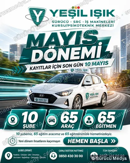 Sürücü Medya sosyal medya post tasarımı – Kayıt dönemi & kampanya