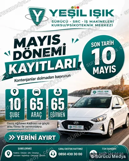 Sürücü Medya sosyal medya post tasarımı – Kayıt dönemi & kampanya