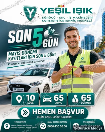 Sürücü Medya sosyal medya post tasarımı – Kayıt dönemi & kampanya