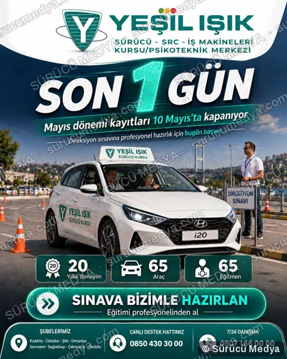Sürücü Medya sosyal medya post tasarımı – Kayıt dönemi & kampanya