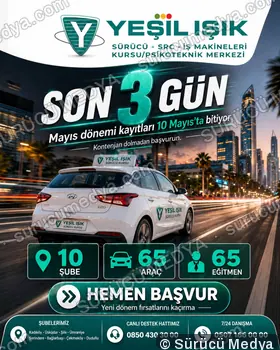 Sürücü Medya sosyal medya post tasarımı – Kayıt dönemi & kampanya