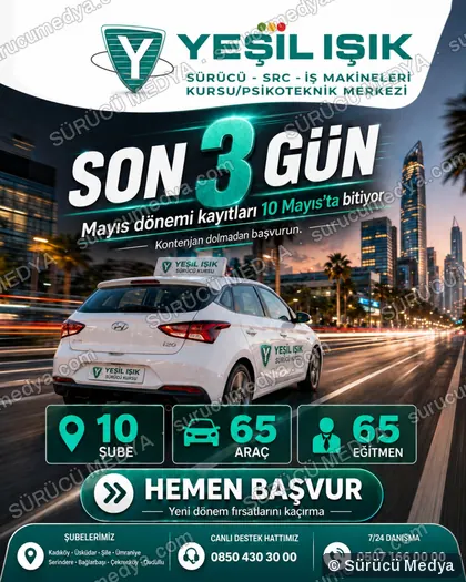 Sürücü Medya sosyal medya post tasarımı – Kayıt dönemi & kampanya