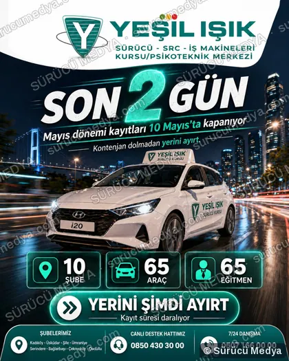 Sürücü Medya sosyal medya post tasarımı – Kayıt dönemi & kampanya