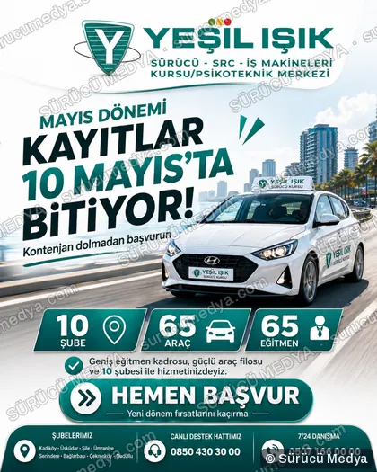 Sürücü Medya sosyal medya post tasarımı – Kayıt dönemi & kampanya