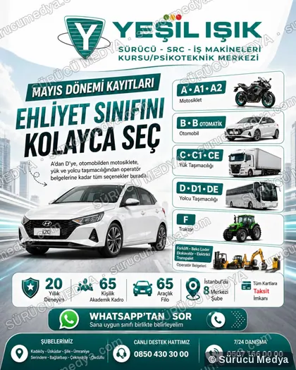 Sürücü Medya sosyal medya post tasarımı – Kayıt dönemi & kampanya
