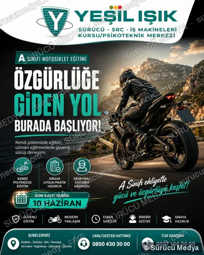 Sürücü Medya sosyal medya post tasarımı – Kayıt dönemi & kampanya
