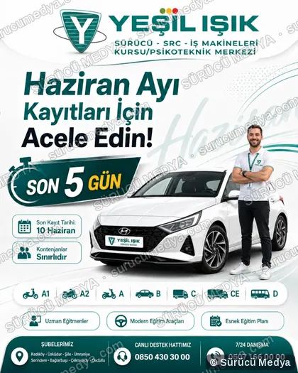 Sürücü Medya sosyal medya post tasarımı – Kayıt dönemi & kampanya