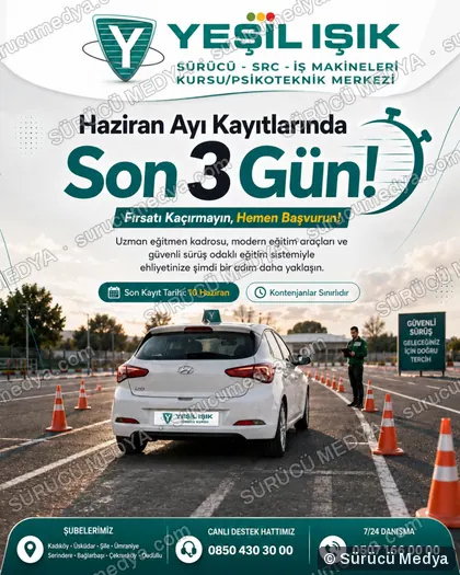 Sürücü Medya sosyal medya post tasarımı – Kayıt dönemi & kampanya