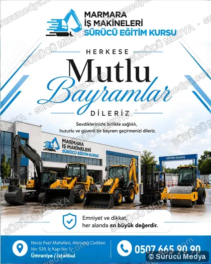 Sürücü Medya sosyal medya post tasarımı – Özel gün & bayram